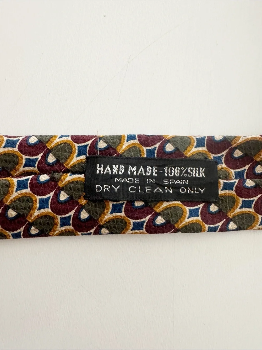 Vintage Frank Stella Ltd. Richel Silk Tie